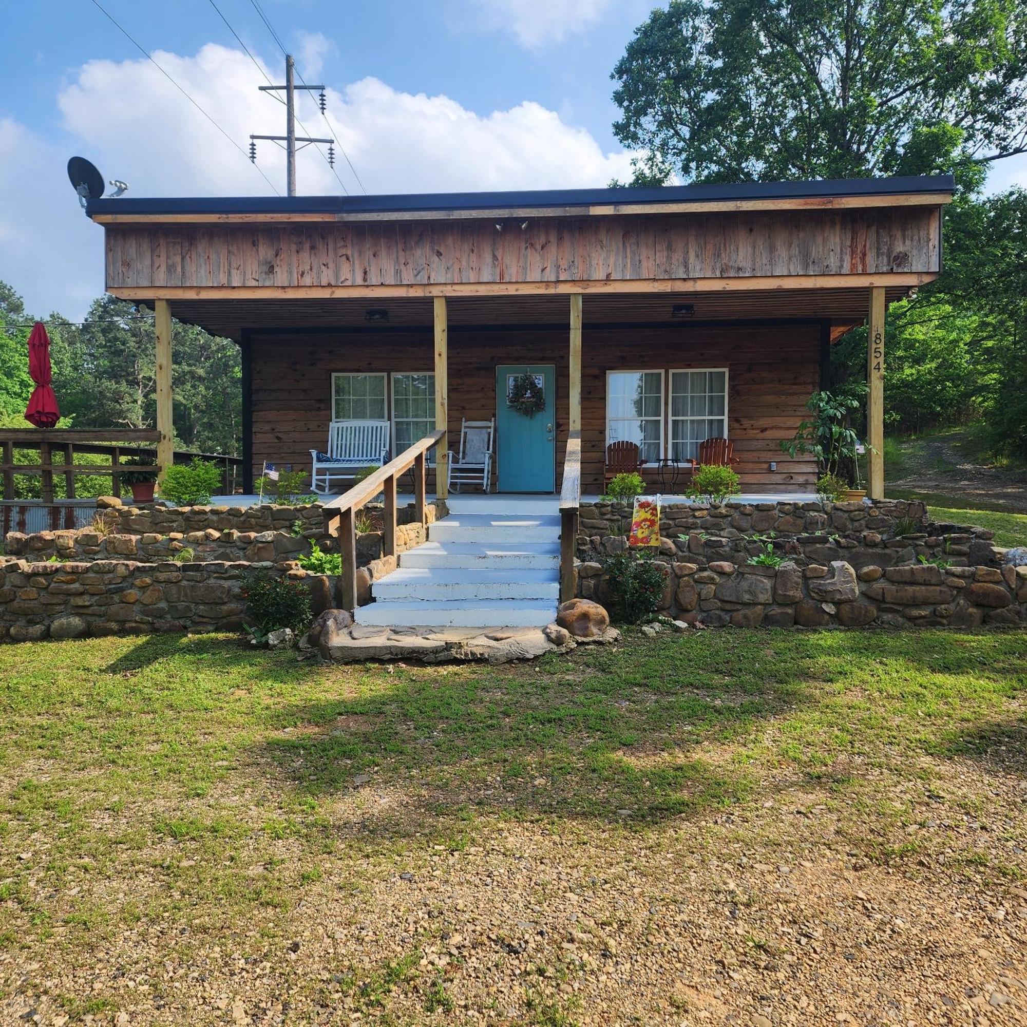 Unique Country Cabin Meets Farmhouse Modern!!! Mena Exterior foto
