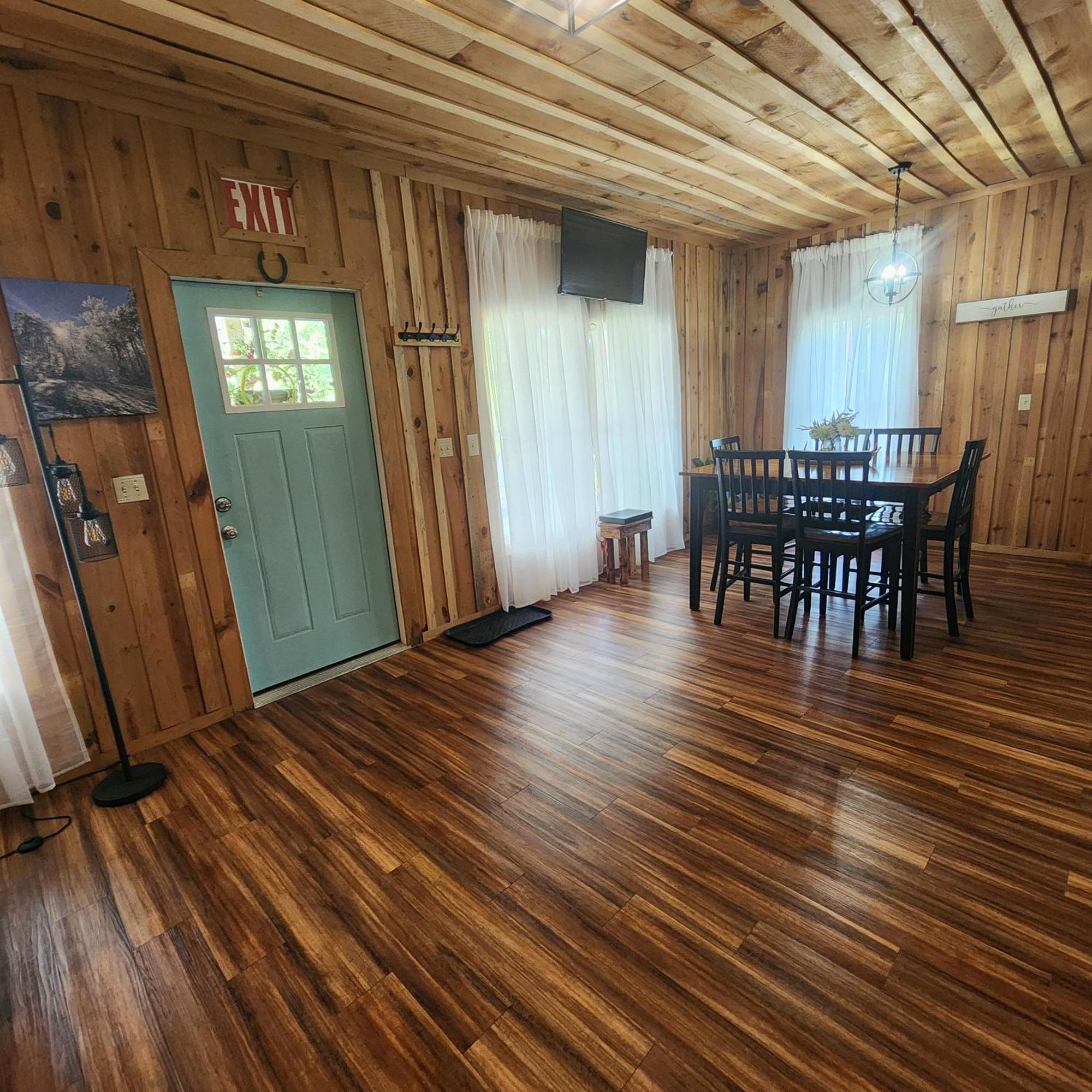 Unique Country Cabin Meets Farmhouse Modern!!! Mena Exterior foto